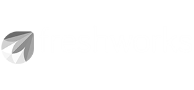 Freshworks logo white